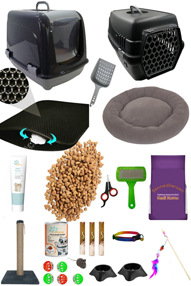 25 Parça Kedi Başlangıç Seti - 1