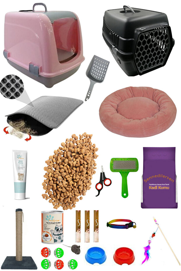 25 Parça Kedi Başlangıç Seti - 1