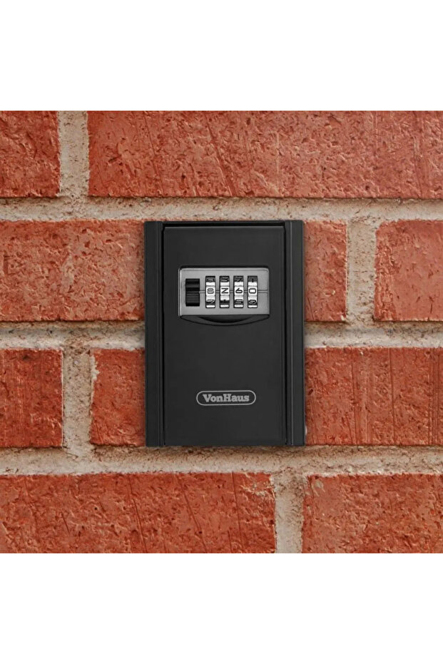 Key Safe with 4-Digit Combination, Black - 2