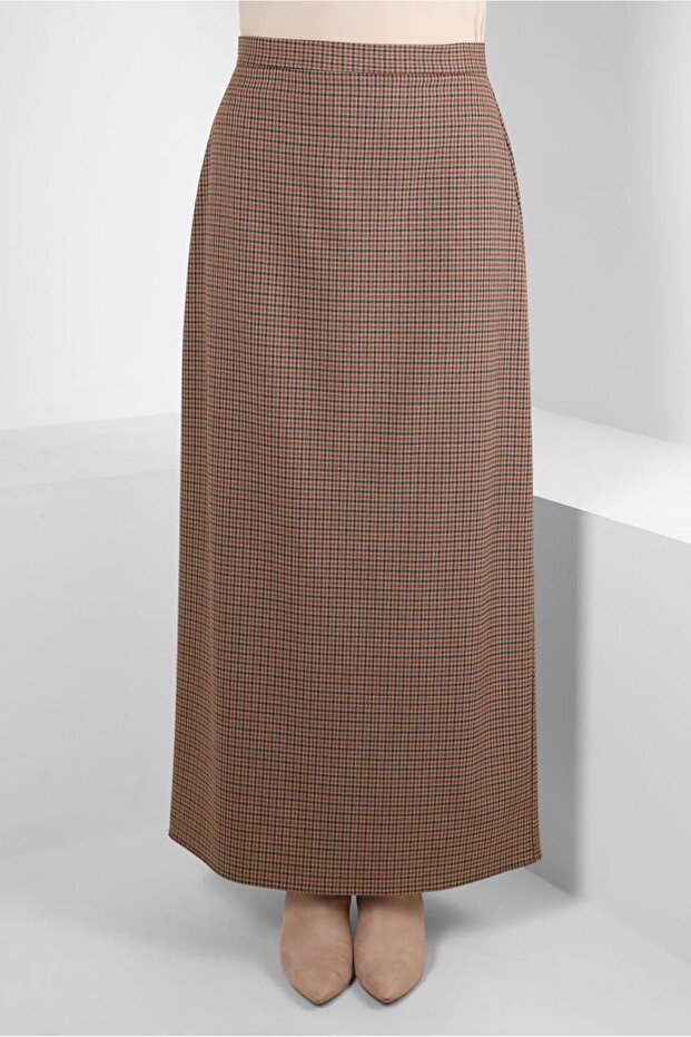 تنورة مربعة منقوشة 60519 - 1