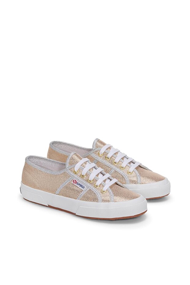 2750-Lamew Kadın Bronz Sneaker - 2