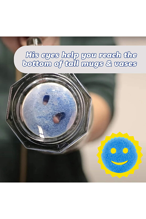 مجموعة إسفنجات سكراب دادي - ألوان، ٣ قطع - 3