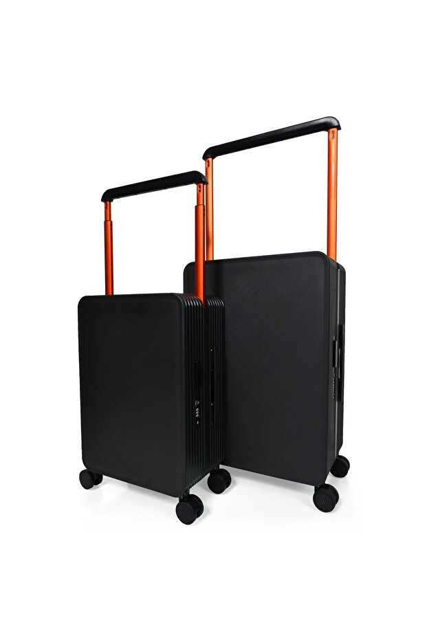 حقيبة سفر مصنوعة من مادة بولي كربونات (PC) مع قفل مدمج من نوع TSA مقاس 20''24''بوصة.