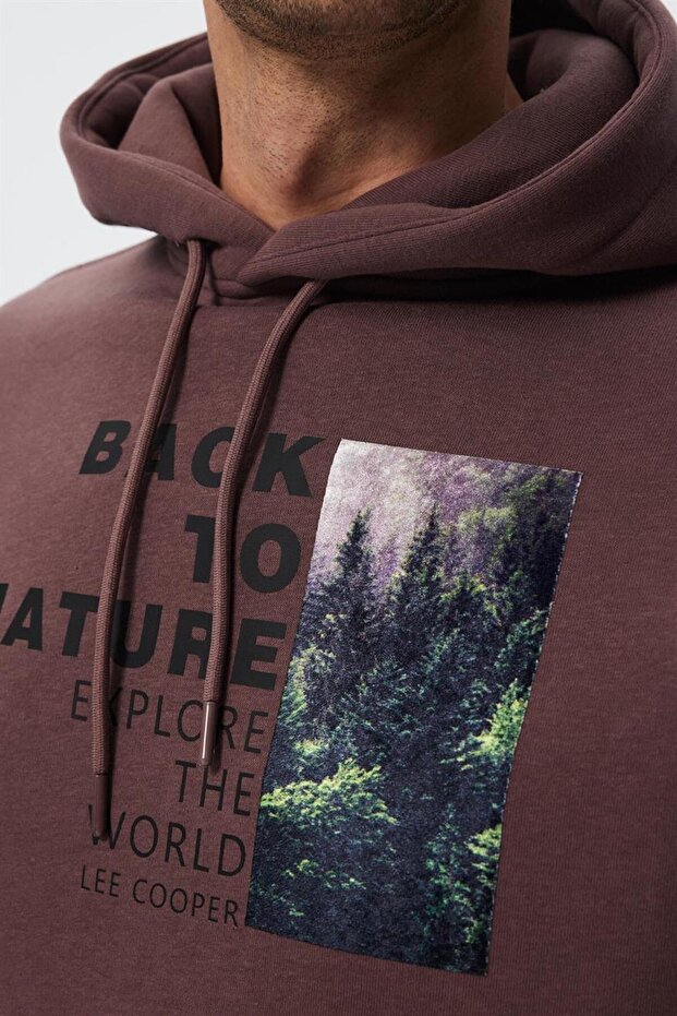 Jerome Erkek Sweatshırt Gül Kurusu - 5