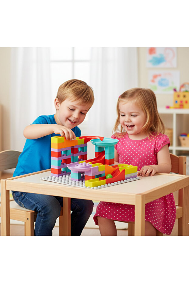 Slide Blocks 75 Parça Yapı OyuncakDuploUyumlu - 4