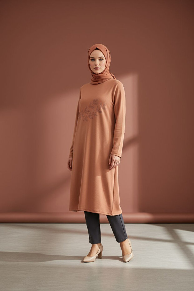 Plus Size Tunic Twist Knitted Fabric Lycra