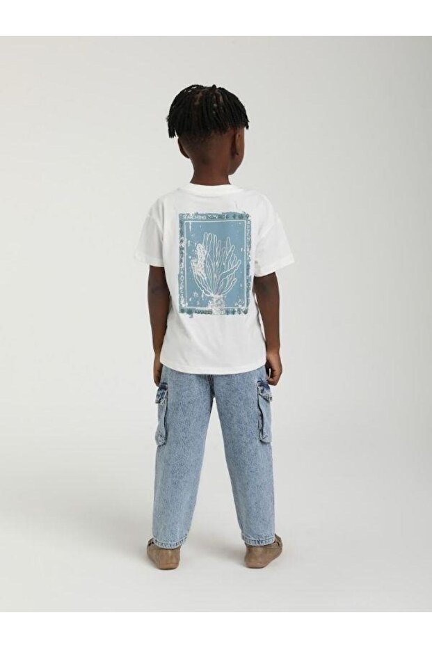 Dečije traper kargo pantalone - 2