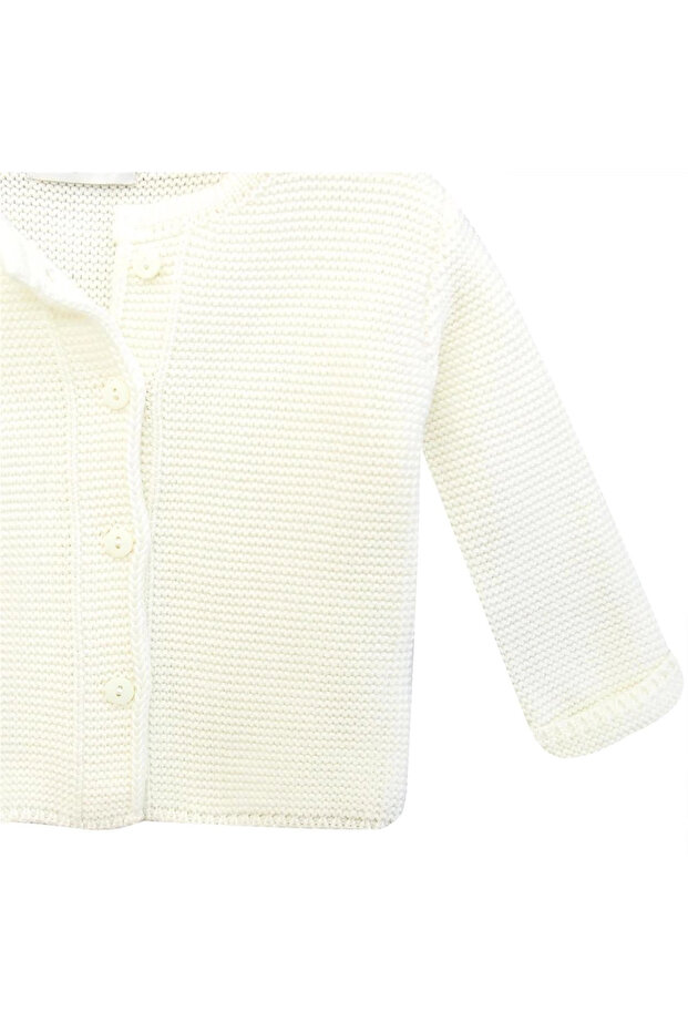 AC24333 Basic Bebe Ceket Ekru - 3