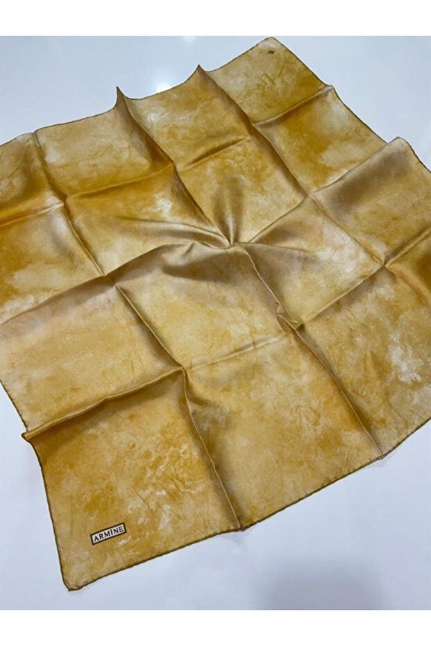 Nostalji Serisi Twill İpek Eşarp 8333D-11 - 1