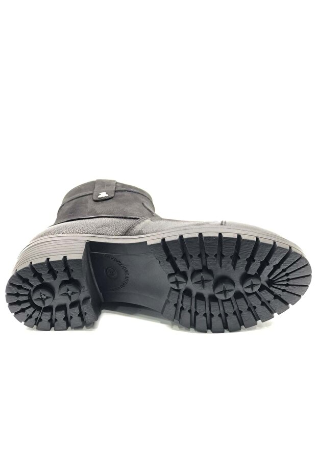 3371k Kadın Deri Bot - 5