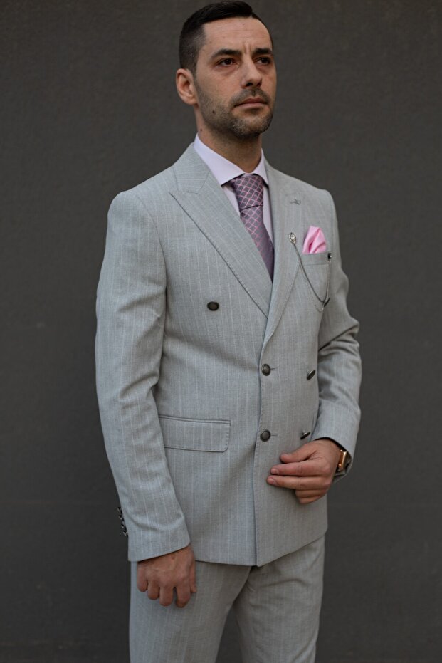 Antonio gray suit - 5