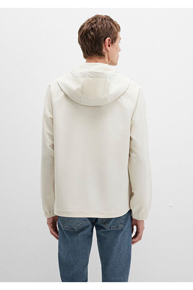 Αδιάβροχο K με κουκούλα Ecru Jacket Regular Fit / Κανονική εφαρμογή 0110610-70134 - 4