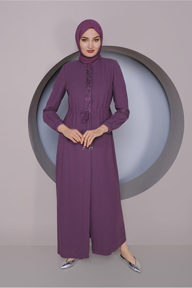 Güpür Embroidered Waist Scratch with String Laces 10235