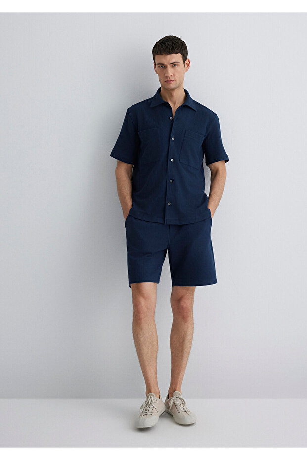 Lacivert Şort 0410274-70492 - 2