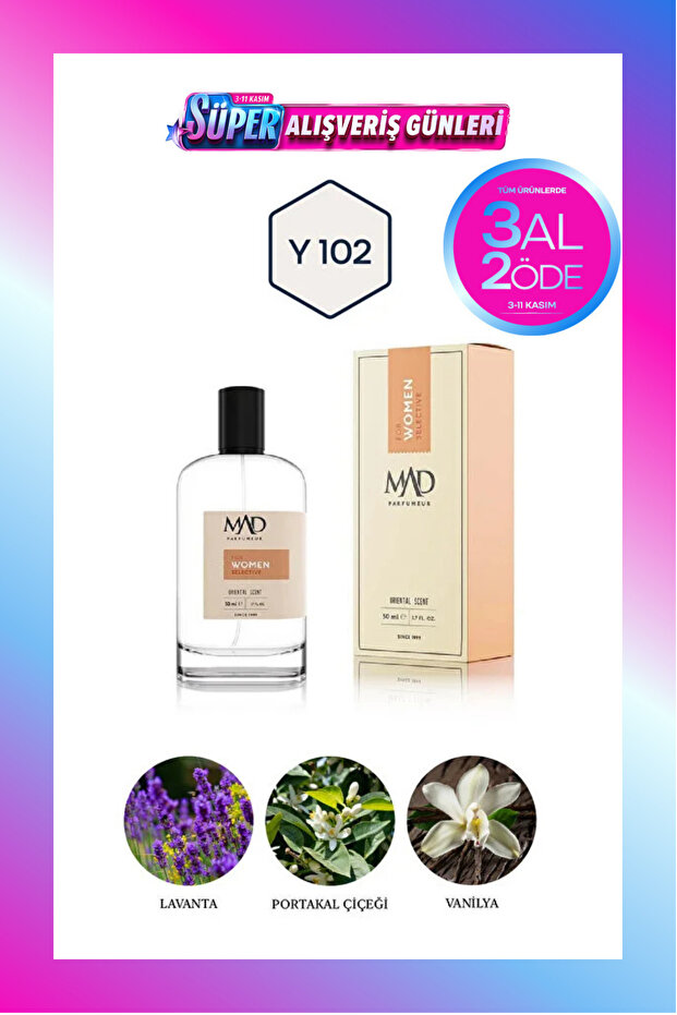 Mad Y102 Selective 50 ml Kadın Parfüm | 3AL 2ÖDE - 1