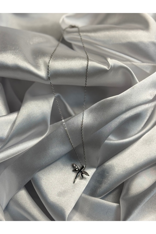 Sparkling Dragonfly Necklace