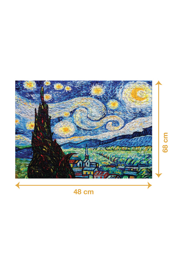 YILDIZLI GECE PUZZLE 1000 PARÇA - 2