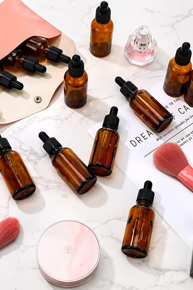 Amber Cam Şişe 30 Ml + 50 Ml + 100 Ml 3’lü Set - 7