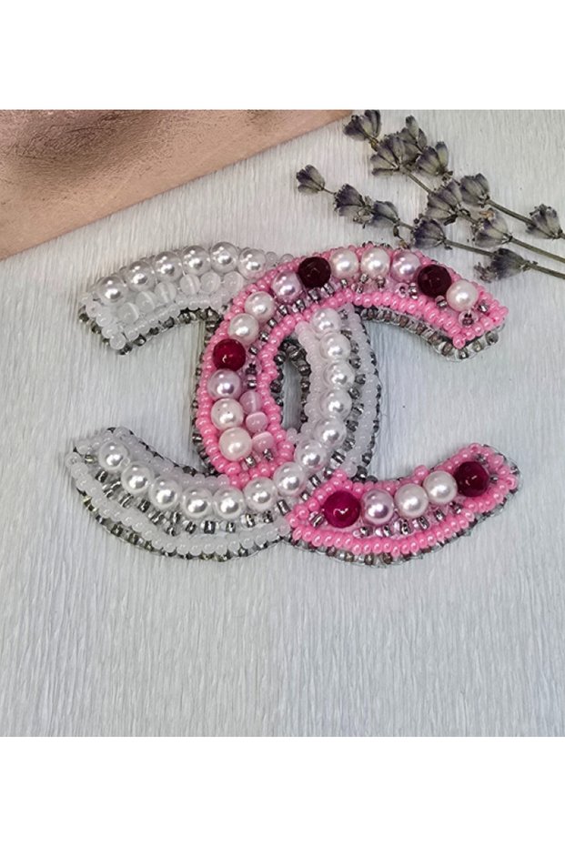 Broșă handmade – Double Charm Pin