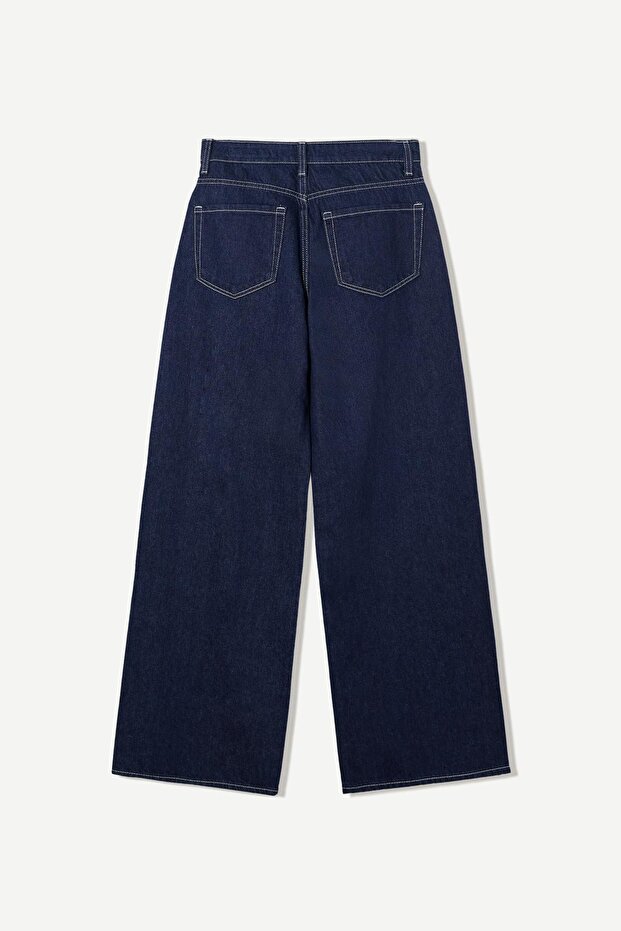 Geniş paça jean - 6