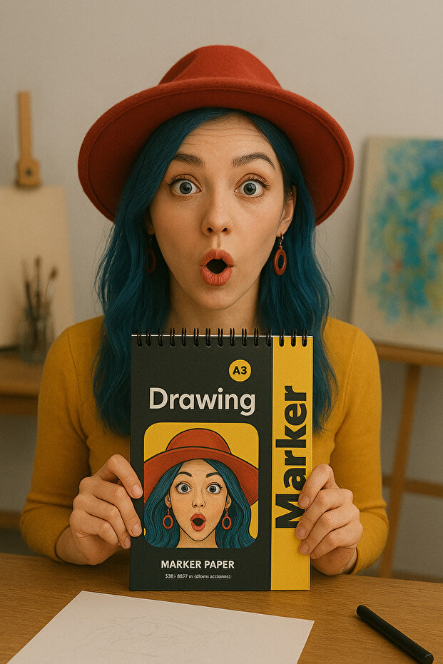 Drawing Notebook Marker Drawing Notebook A5 Size - 1