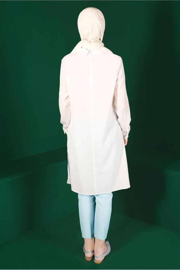 تونيك مطبوع بالحجر 42875 - 3