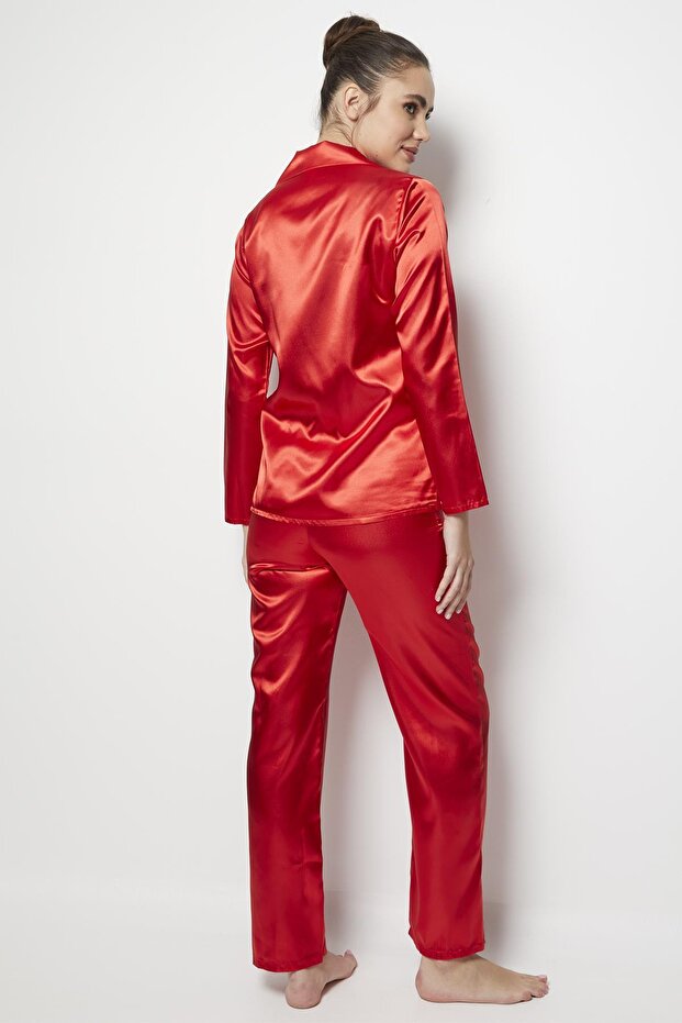 Satin-Pyjama-Set - 8
