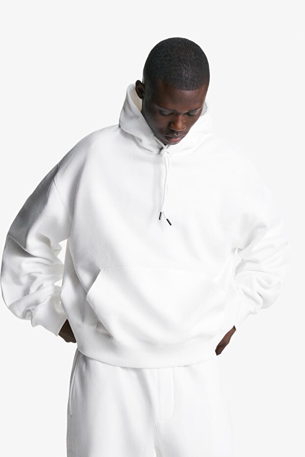 Kapüşonlu sweatshirt - 1