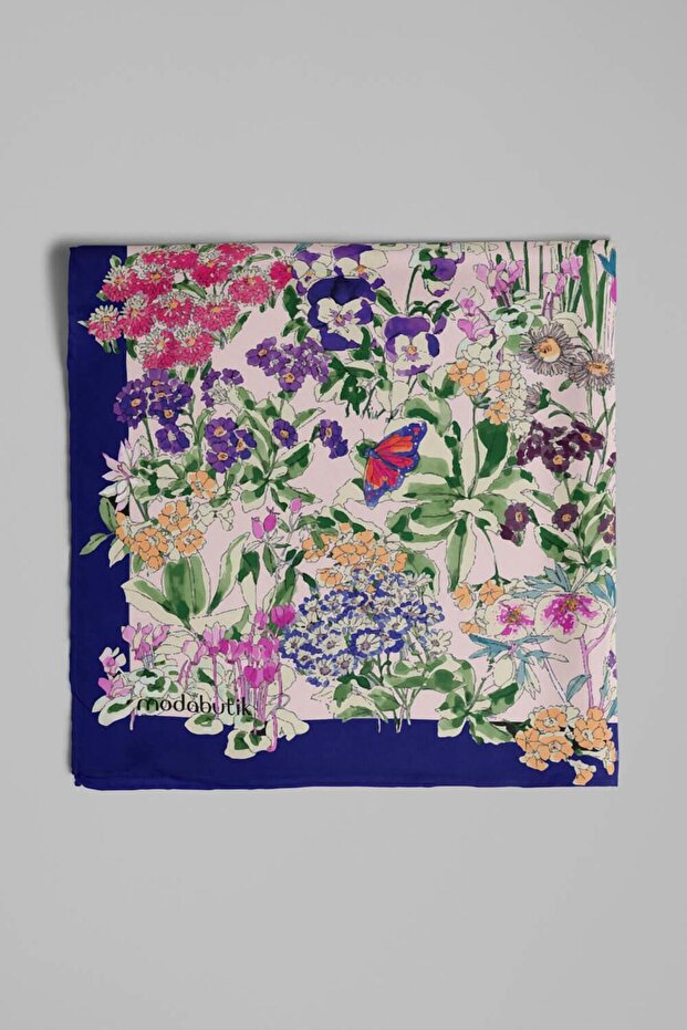 Çiçekli Bandana - 4