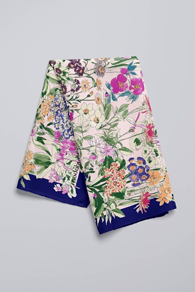 Çiçekli Bandana - 5