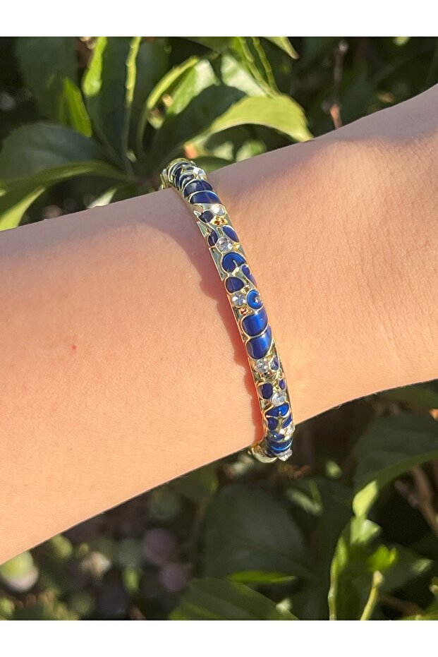 مشبك معدني - أزرق - 2