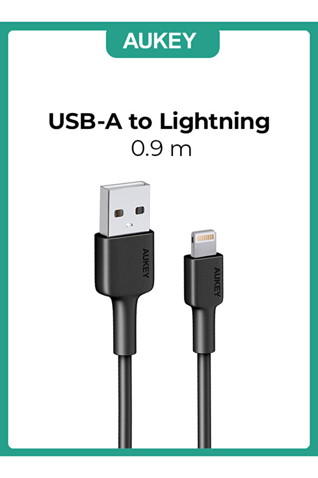 كابل USB-A إلى Lightning، كابل شحن سريع مضفر من النايلون، معتمد من MFi، لأجهزة iPhone