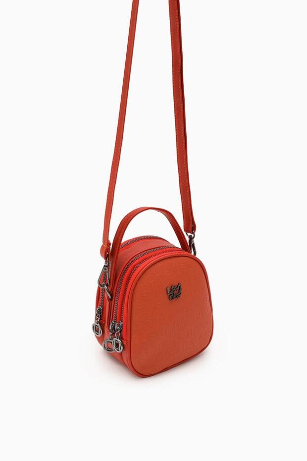 Mini Bucket Çanta - Kiremit - 2