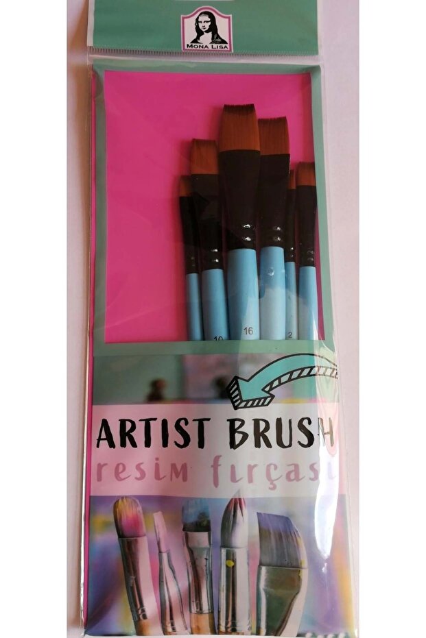 Multi Purpose Brushes Set 6 Pcs - 2