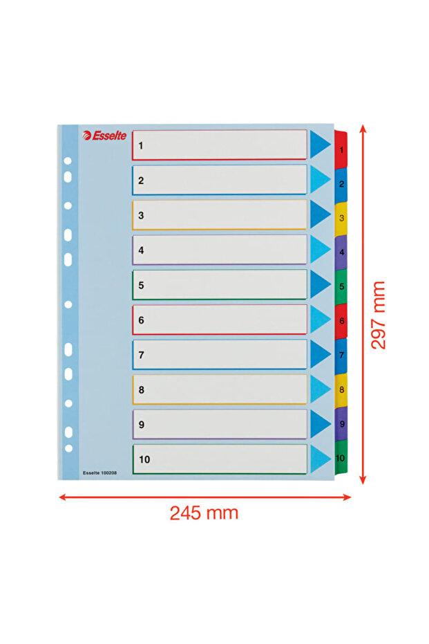Index A4 Maxi 1-10 reinscriptibil - 2
