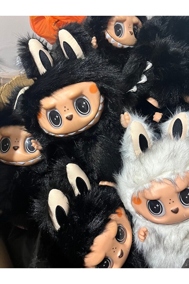 Zimomo 40 cm dev labubu siyah - 3