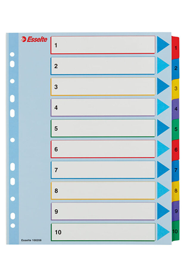 Index A4 Maxi 1-10 reinscriptibil - 7