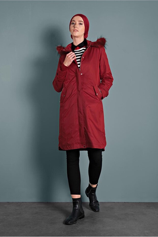 KAPÜŞONLU PARKA 90002 - 1