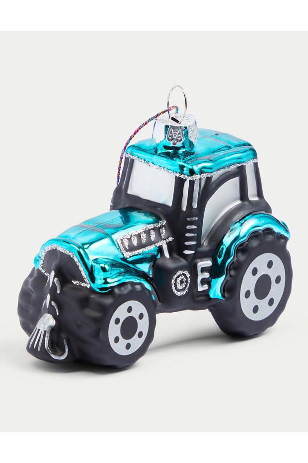 Cam Traktör Yılbaşı Süsü - 3