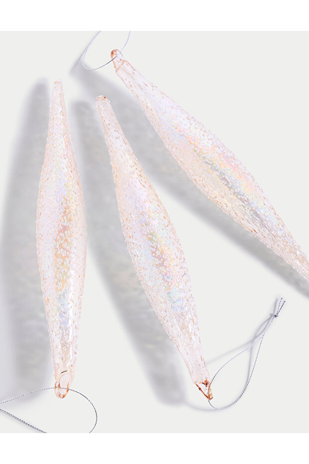 3'lü Cam Yılbaşı Süsü - 1