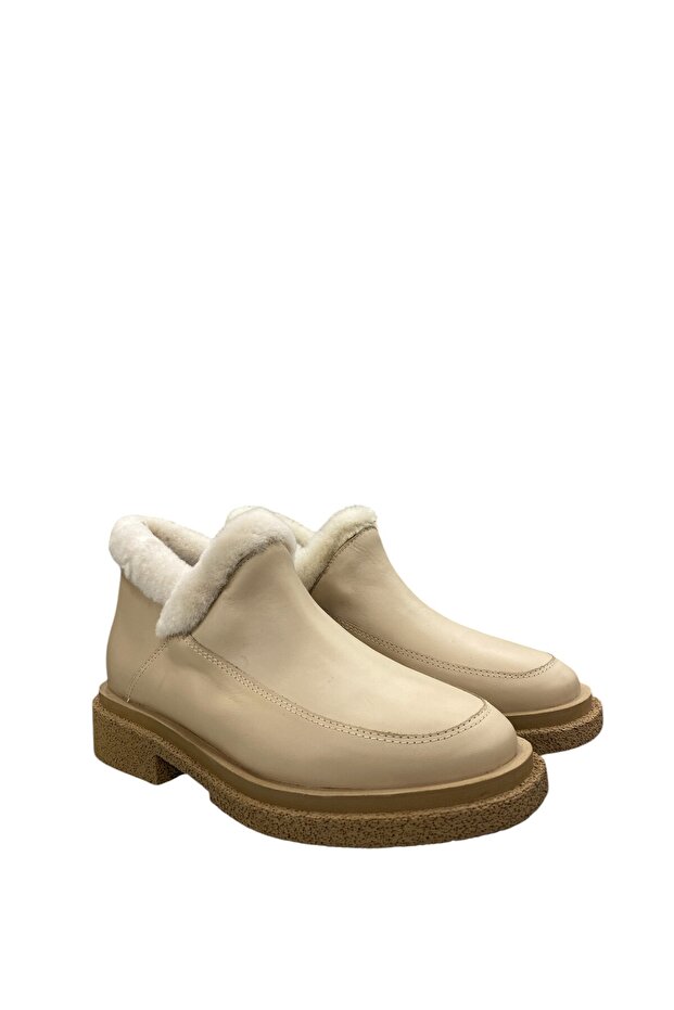 Barela Kadın Bot - Bej - 6