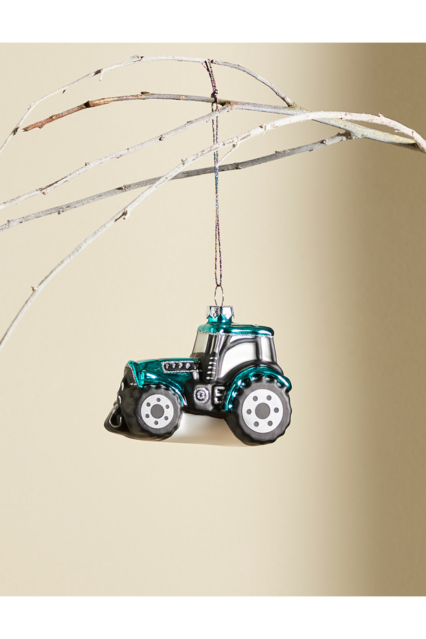 Cam Traktör Yılbaşı Süsü - 1