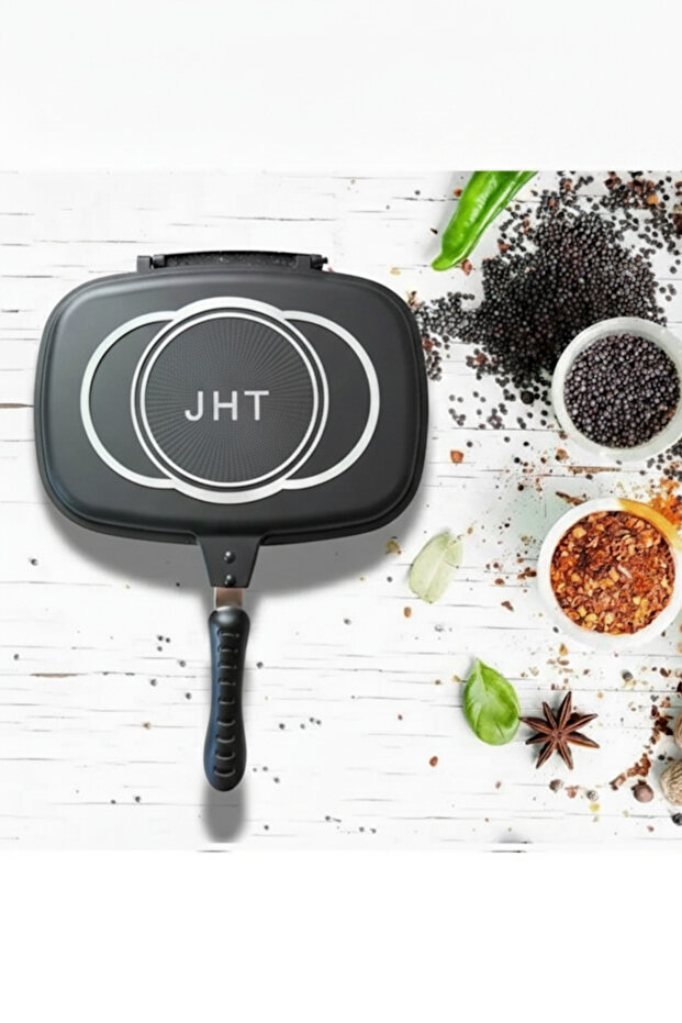 Double Grill Pan, Rectangular, 32 X 23 Cm - 2