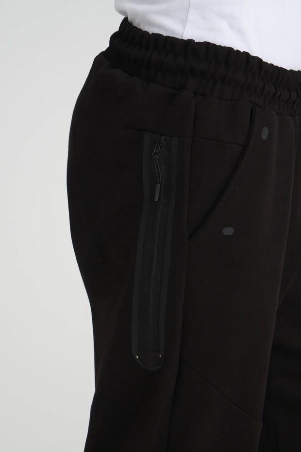 Tech Fleece Double Face Eşofman Altı Siyah - 6