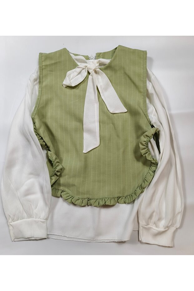 Chiffon Pants Suit - 3