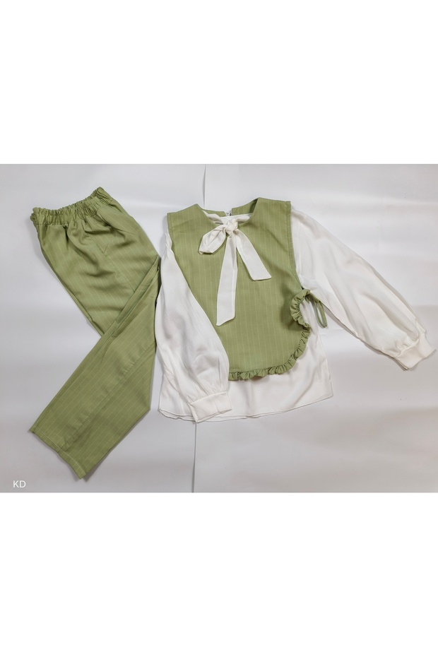 Chiffon Pants Suit - 2