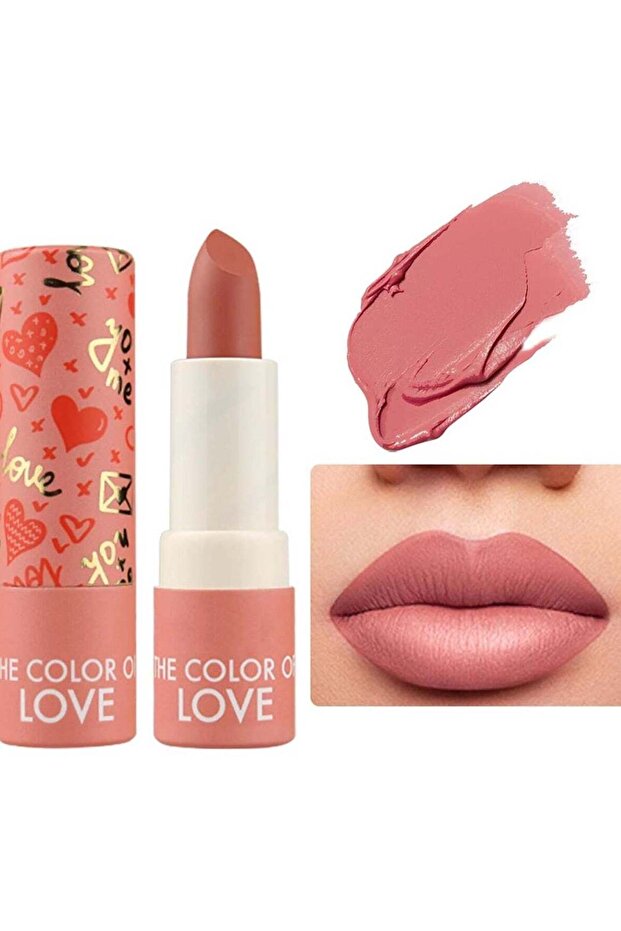 Matte Lipstick – The Color of Love (Model 05 Charm)