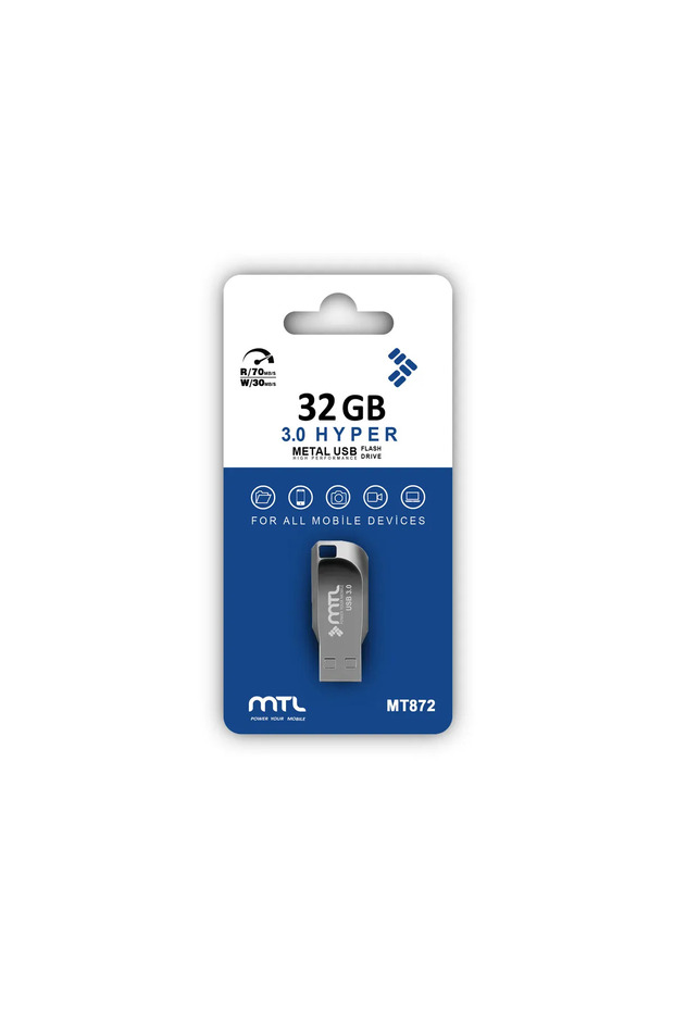 32 Gb USB 3.0 High-Speed USB Flash Memory Metal Body High