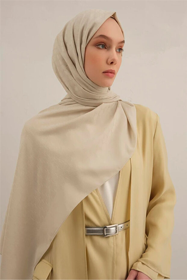 Link Desen Bambu Cotton Şal - 2