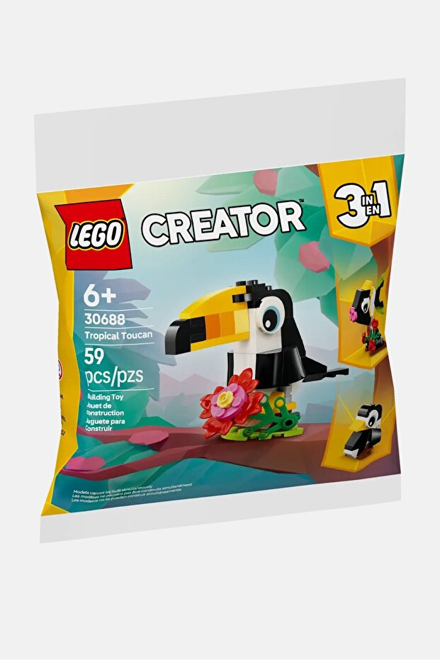 Creator 30688 3 In 1 Tropical Toucan